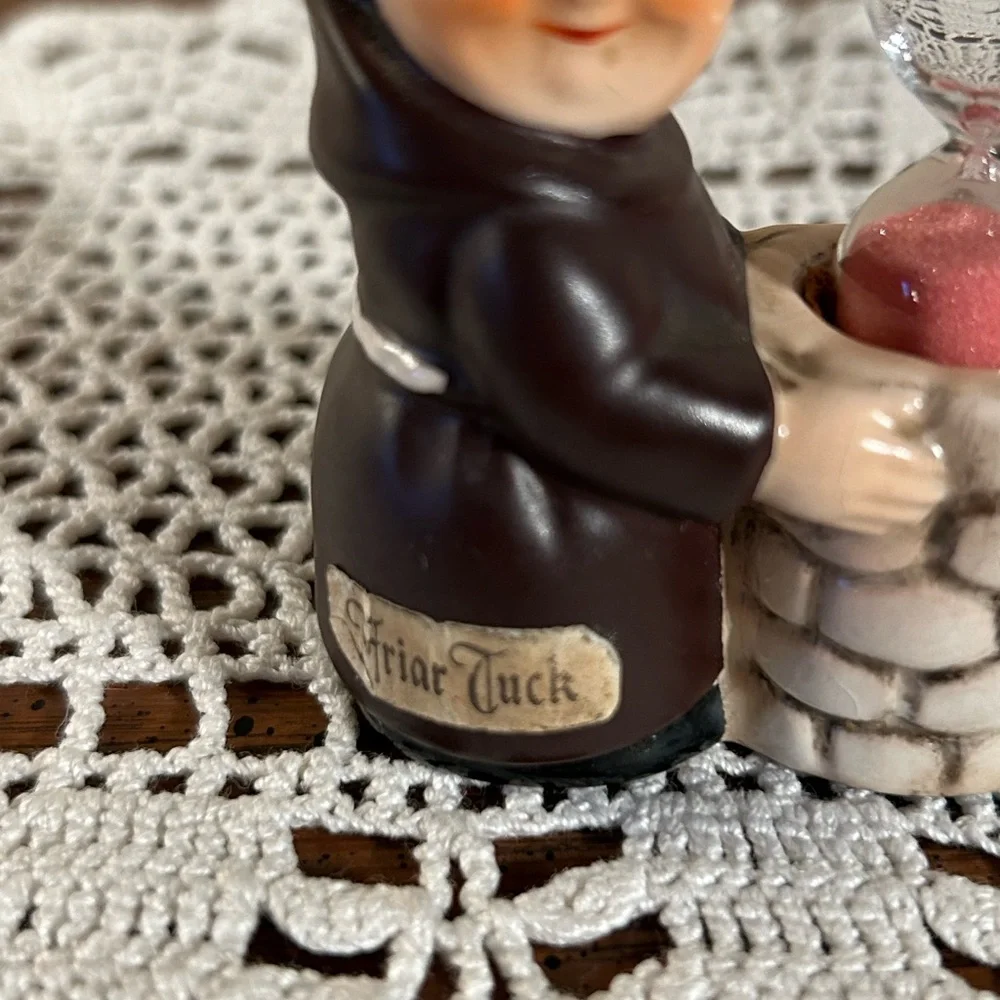 Friar Tuck Goebel Hummel West Germany Kitchen Timer Hour Glass - Picture 7 of 10